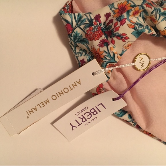 • NWT antonio melani retro floral bikini bottoms • - Picture 3 of 6